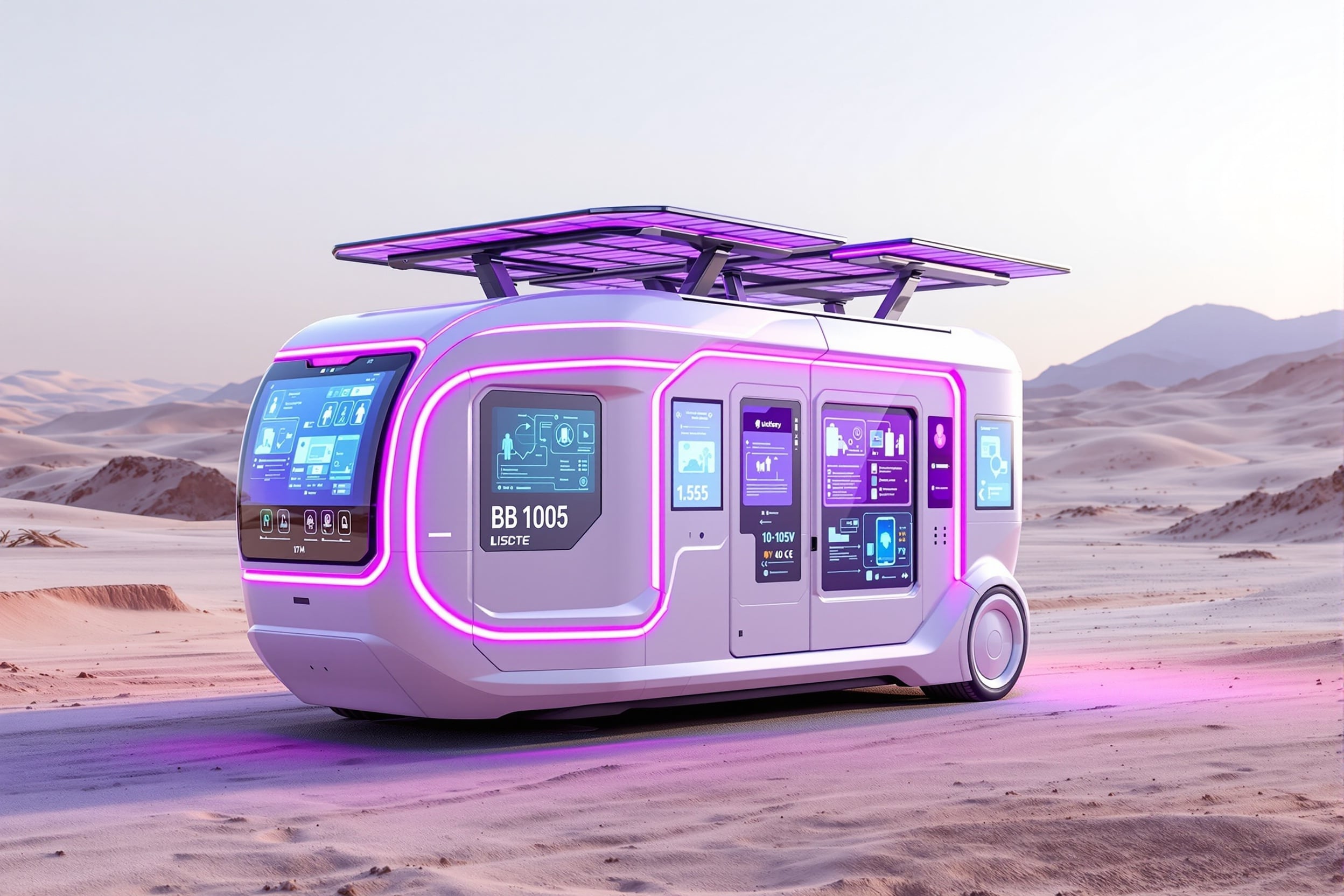 Solar-Powered Mobile Units