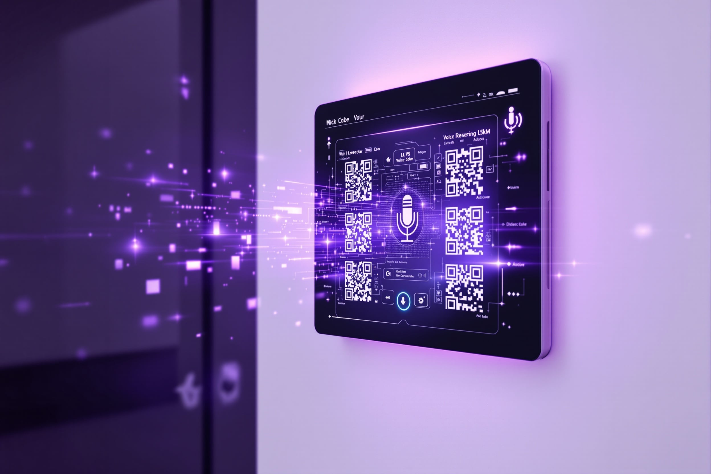 QR + Voice Hybrid Stations