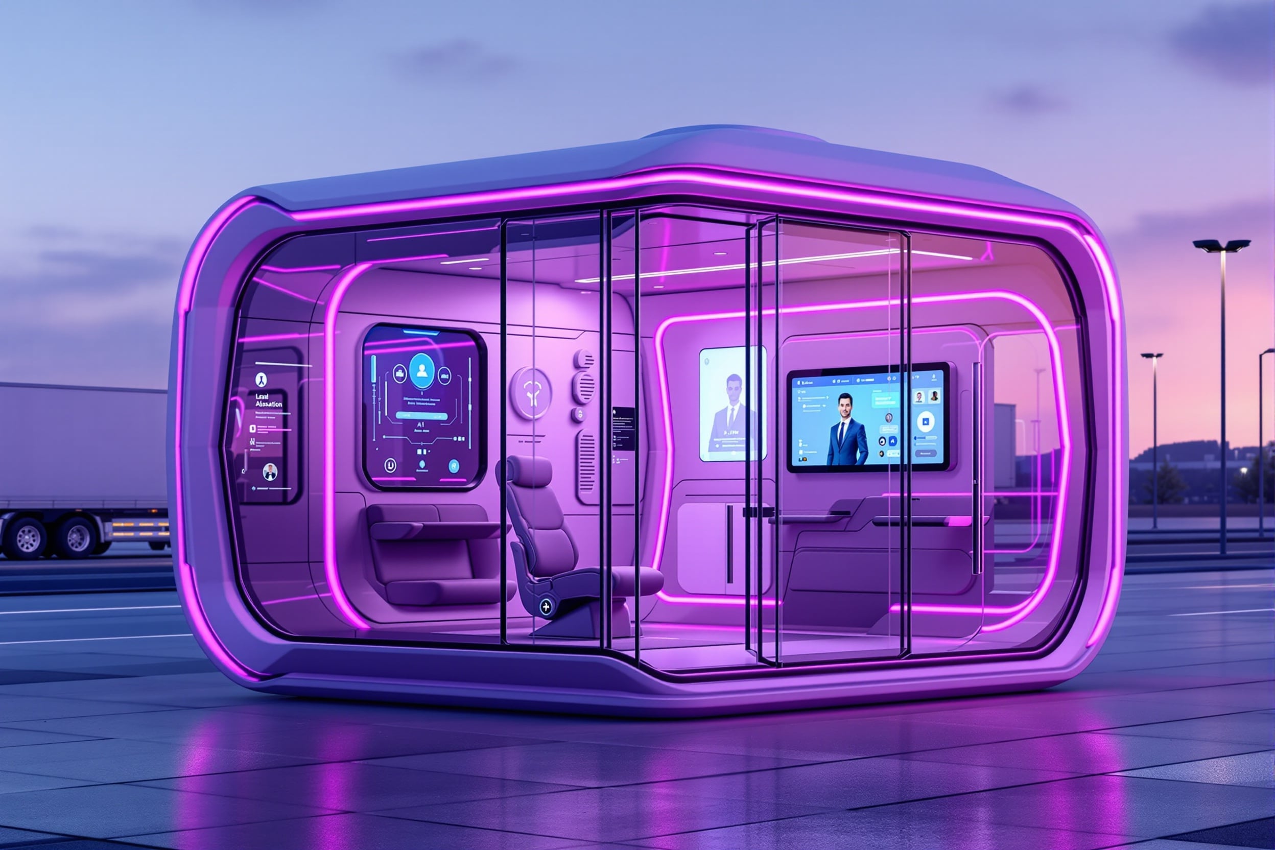 Truck Driver Justice Pods
